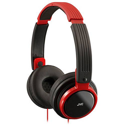 Tudo sobre 'Fone de Ouvido JVC Vermelho - Série Compactos e Dobráveis Ha-S200-R-J'