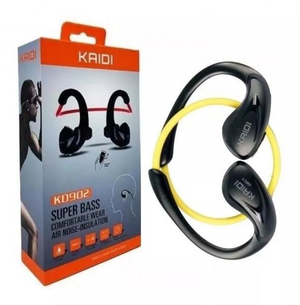 Fone de Ouvido Kaidi Bluetooth Esportivos Inteligentes Kd902