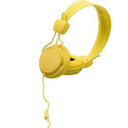Fone de Ouvido Matte Conga Amarela, Compatível com IPod, IPhone e MP3 - Wesc