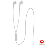Fone de Ouvido Motorola Earbuds 2 Intra-auricular Estéreo com Microfone Branco