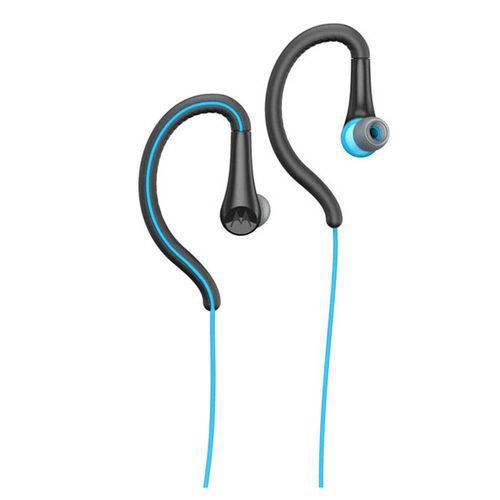 Tudo sobre 'Fone de Ouvido Motorola Earbuds Sport, Intra-auricular com Microfone - Azul'