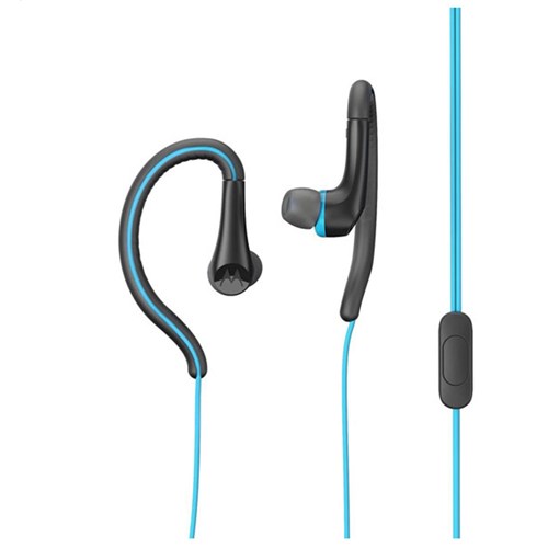 Fone de Ouvido Motorola Earbuds Sport, Intra-Auricular com Microfone - Azul