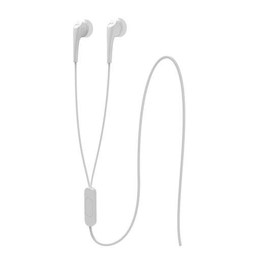 Fone de Ouvido Motorola Estereo Earbuds 2, Intra-auricular com Microfone - Branco