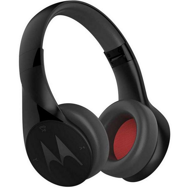 Fone de Ouvido Motorola Pulse Escape - Bluetooth com Microfone e Controles Touch Preto