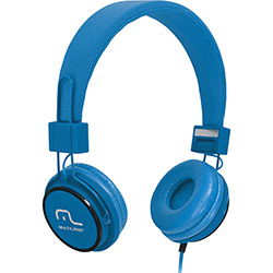Tamanhos, Medidas e Dimensões do produto Fone de Ouvido Multilaser Fun PH89 Supra Auricular Azul com Microfone para Celular