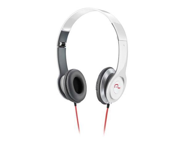Fone de Ouvido Multilaser Headphone 360 Branco