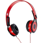 Fone De Ouvido Multilaser Headphone 360 Vermelho P2 - PH083