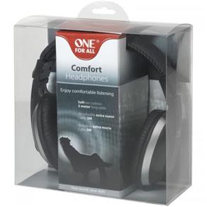 Fone de Ouvido One For All SV5620 Comfort, Full Sound Preto