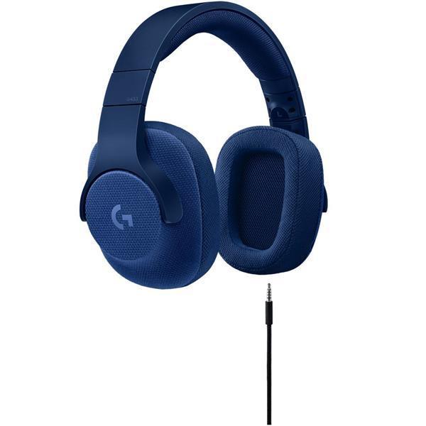 Fone de Ouvido para Jogo com Som Surround 7.1 G433 Azul - Logitech