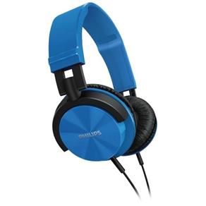 Fone de Ouvido Philips Estilo DJ - SHL3000BL - Azul