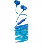 Fone De Ouvido Philips Intra-Auricular She2405BL/00 Azul