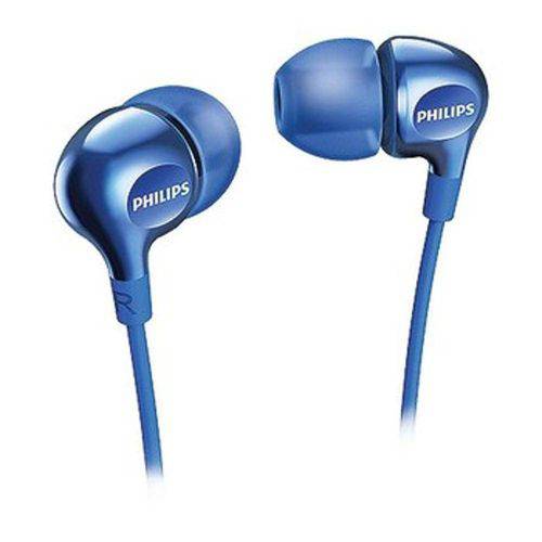 Fone de Ouvido Philips Intra Auricular SHE3700BL - Azul
