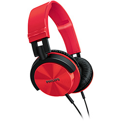 Tamanhos, Medidas e Dimensões do produto Fone de Ouvido Philips Over Ear SHL3000RD/00 Vermelho e Preto