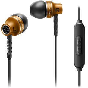 Fone de Ouvido Philips SHE9105BS/00 Intra-Auricular Dourado