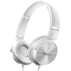 Fone de Ouvido Philips SHL3060WT/00 com Estilo DJ de Monitoramento – Branco