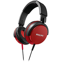 Tamanhos, Medidas e Dimensões do produto Fone de Ouvido Philips SHL3100RD/00 Vermelho