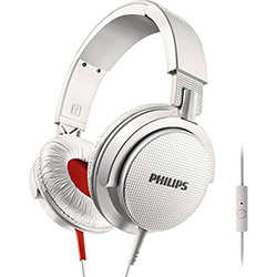 Tamanhos, Medidas e Dimensões do produto Fone de Ouvido Philips Supra Auricular com Controle Branco - SHL3105