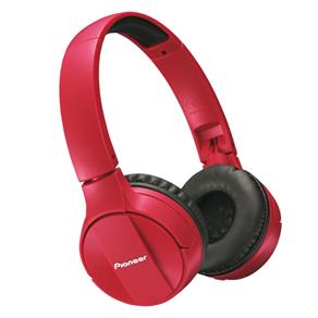 Fone de Ouvido Pioneer SE-MJ553BT com Bluetooth - Vermelho