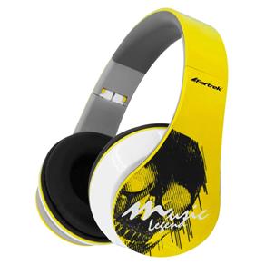 Fone de Ouvido Radical Beat Hp-901Yl Amarelo Fortrek