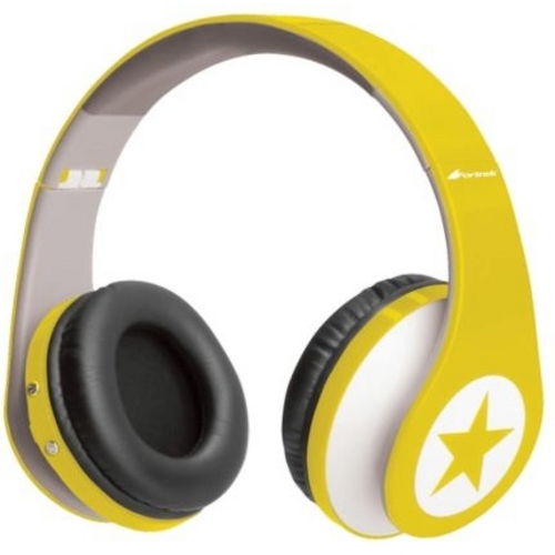 Fone de Ouvido Radical Beat Mp3 Amarelo Hp902 Fortrek