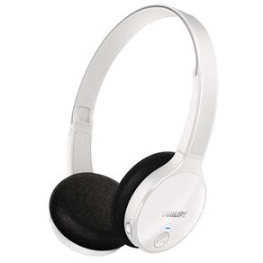 Fone de Ouvido Sem Fio Philips SHB4000WT Bluetooth - Branco