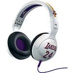 Tudo sobre 'Fone de Ouvido Skullcandy Headphone Hesh NBA Lakers Kobe Bryant Branco com Roxo'