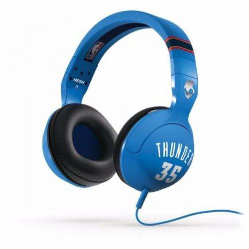 Fone de Ouvido Skullcandy Hesh NBA Thunder Kevin Durant Headphone 120mWatts Azul e Branco