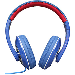 Tudo sobre 'Fone de Ouvido Smarts Supra Auricular Azul/Vermelho - SM-0016'