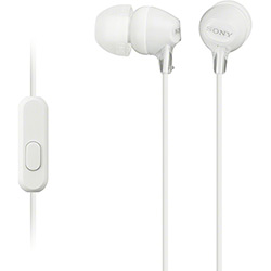 Tamanhos, Medidas e Dimensões do produto Fone de Ouvido Sony Estéreo Intra-auricular Branco - MDREX15AP/WCE