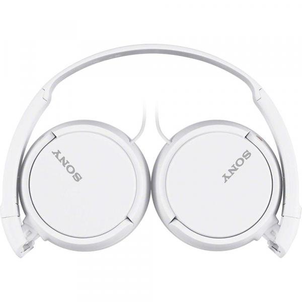 Fone de Ouvido Sony MDR-ZX110 Headphone Dobrável Branco