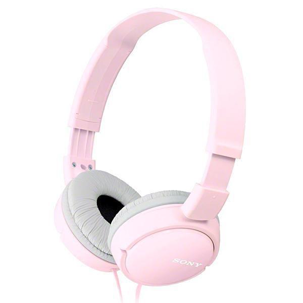 Fone de Ouvido Sony MDR-ZX110/PC com Protetores Giratórios - Rosa