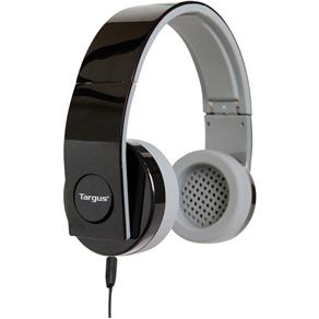 Fone de Ouvido Tipo Headphone Super Bass Dobrável com Microfone e Controle de Volume Branca - TA-10HP - Targus