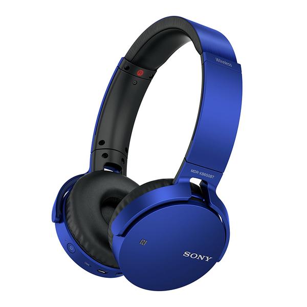 Fone de Ouvido Wireless Bluetooth com Microfone MDR-XB650BT Azul - Sony