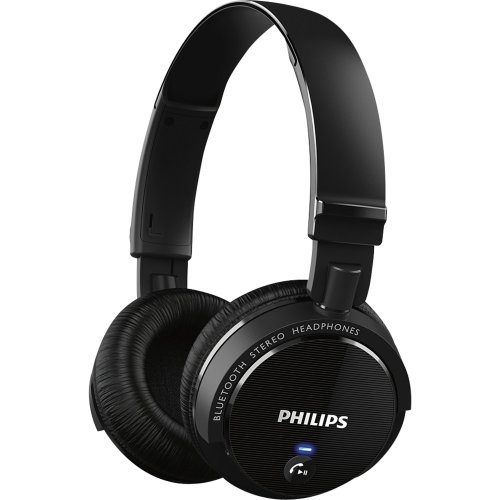 Fone de Ouvido Wireless/Bluetooth/Microfone Shb5500bk/00 Preto Philips