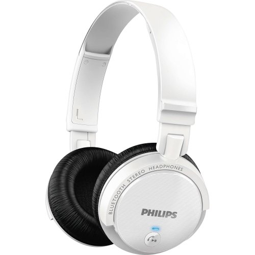 Fone de Ouvido Wireless/Bluetooth/Microfone Shb5500wt/00 Branco Philips