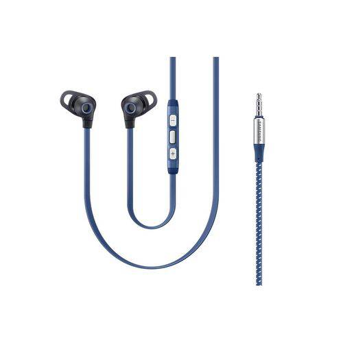 Fone Estéreo com Fio In Ear Retangular Original Samsung - Azul