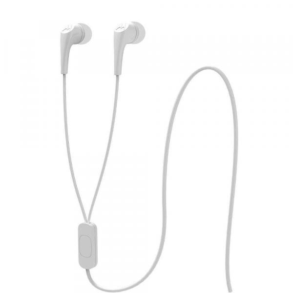 Fone Estéreo com Fio Original Motorola Earbuds 2 In Ear Branco
