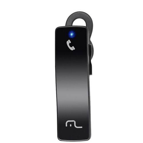Fone Ouvido Bluetooth Multilaser Mono Auricular com Carregador Automotivo - AU203
