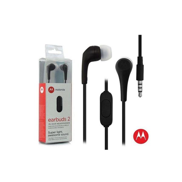 Fone Ouvido Motorola Moto G7 Earbuds 2 Original