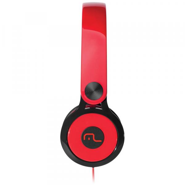 Fone Ouvido Multilaser Headphone 360 Vermelho