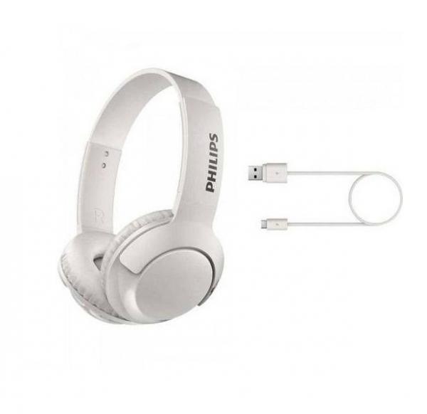 Tudo sobre 'Fone Ouvido Philips Headphone Bluetooth SHB3075WT/00 BT Branco'