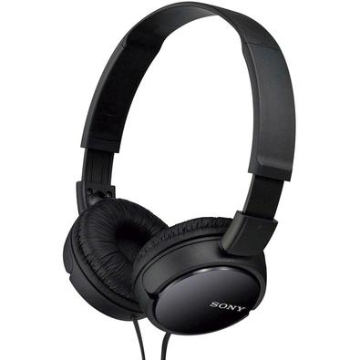 Fone Ouvido Preto Sony Mdr- Zx110 Headphone