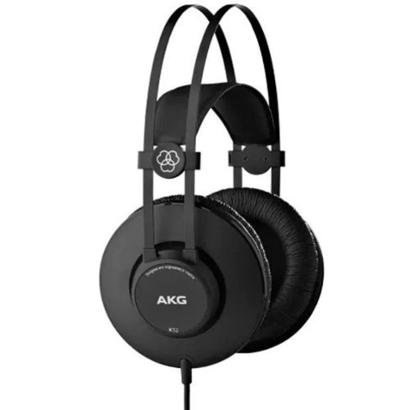 Fone Profissional Akg K52 Over Ear Fechado Estudio Gravação