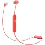 Fone Sony Wi-c300 Red Bluetooth