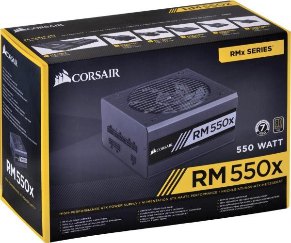 Fonte 550W Corsair RM550X 80 PLUS GOLD Modular CP-9020090-WW