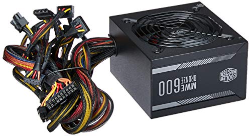 Fonte 600W 80 Plus Bronze Mwe (Cabo de Força Incluso), Cooler Master, MPX-6001-ACAAB-BR