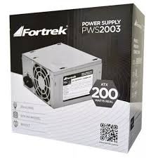 Fonte ATX 200W Reais 20+4P PWS-2003 FORTREK