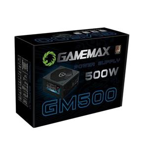 Fonte Atx 500w Real 24p Sata 80 Plus Bronze Gm500 Gamemax