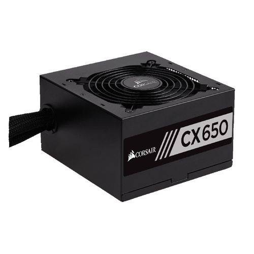 Fonte ATX - 650W - Corsair CX650 - 80 Plus Bronze - Preta - CP-9020122-WW