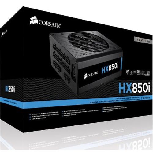 Fonte Atx 850w Hxi850 Full-modular 80plus Platinum Cp-902007